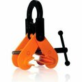 Caldwell Group. Renfroe Vertical Lifting/Suspension Beam Clamp, 5 Ton Capacity, 6 to 9-1/2in Flange Width, Steel BC-05.00-A